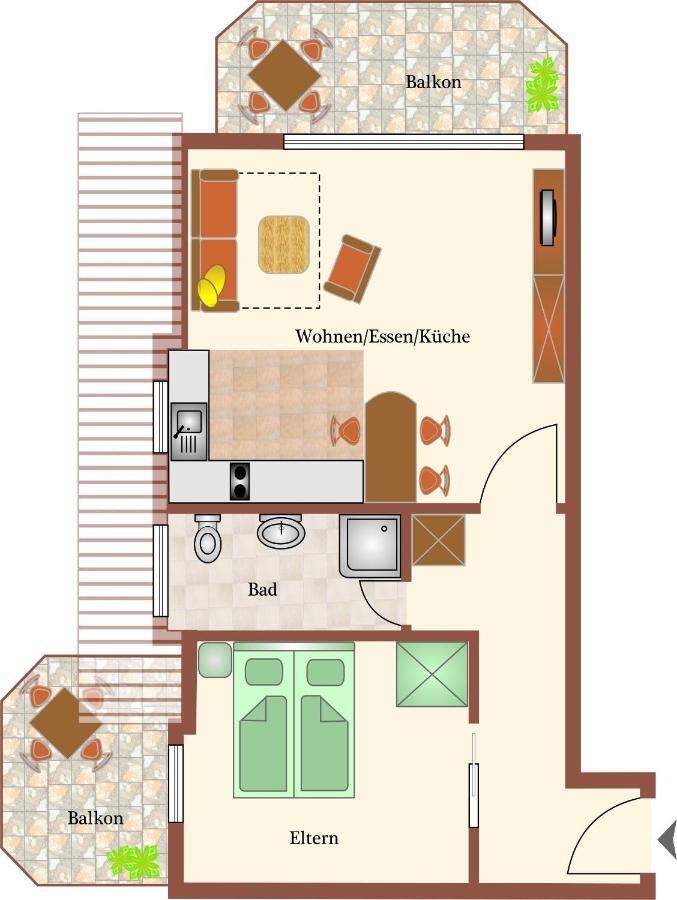 Haus Duenenglueck Whg 34 Seesicht Cuxhaven Esterno foto